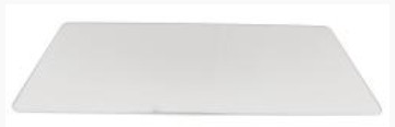 Vorlegeplatte Glas klar Salzburg M II